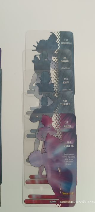 Carte Dragon Ball Super - 34 pezzi