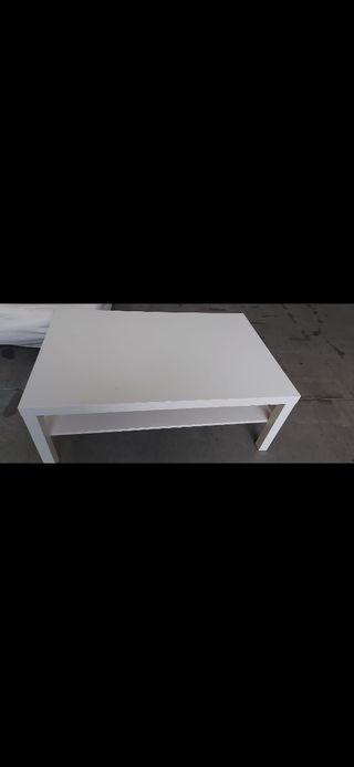 Mesa centro IKEA blanca