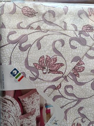 Lenzuola Matrimoniali Cotone Percalle Angels Rosa