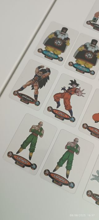 Carte Dragon Ball Z - 13 pezzi