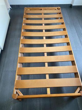 Somier madera individual 90x200cm