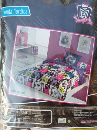 Funda nórdica Monster High 90