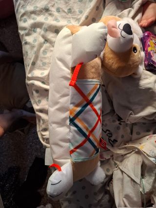 Fisher-Price Cojín cachorro sensorial