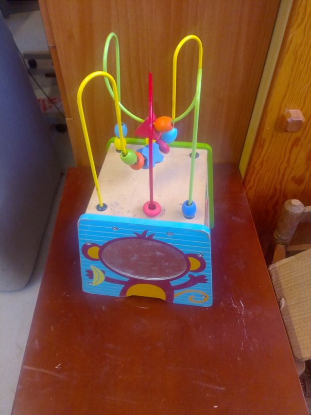 Centro actividades bebé madera