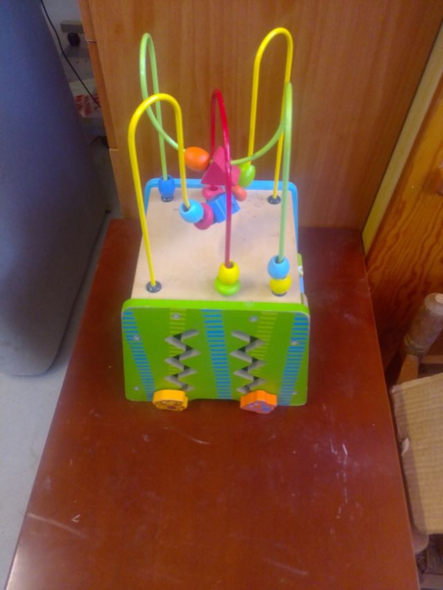 Centro actividades bebé madera