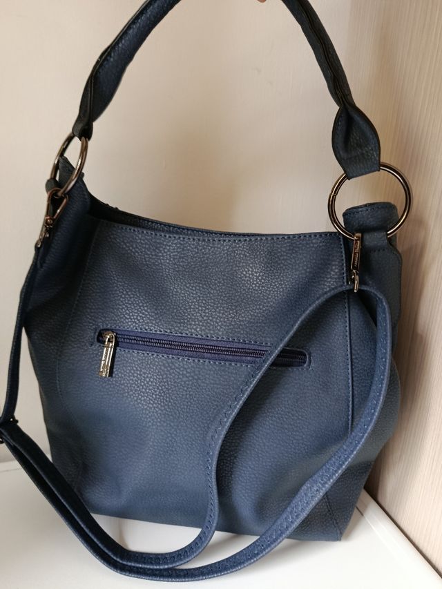 Borsa a tracolla blu