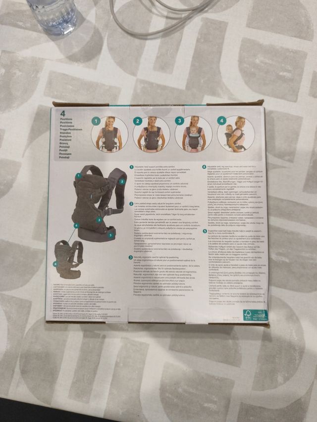 Portabebés Infantino Flip 4 en 1