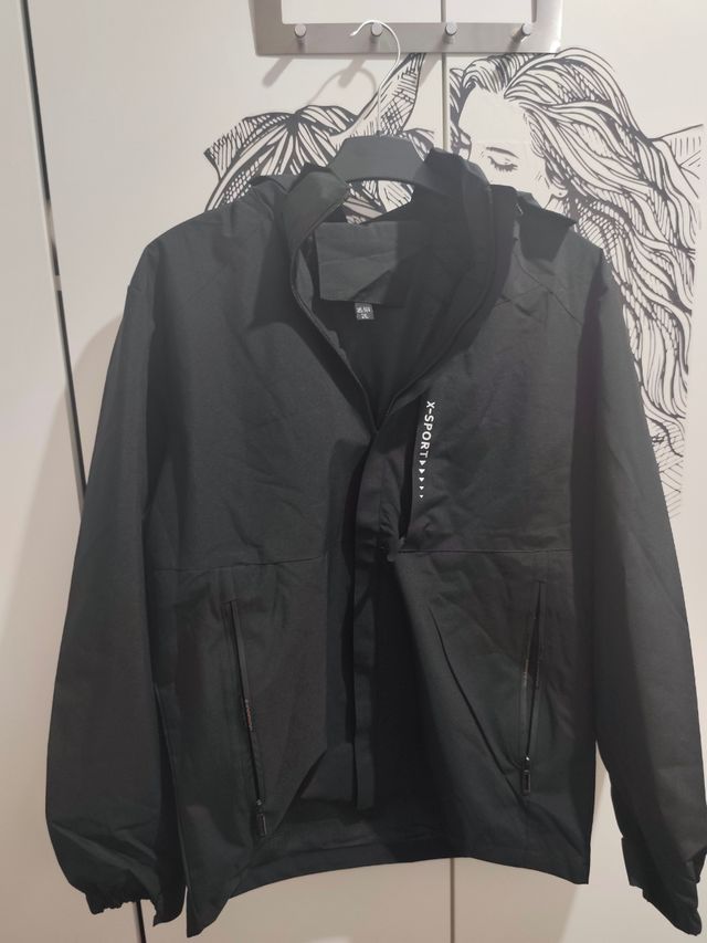 Cortavientos negro XL - X-SPORT