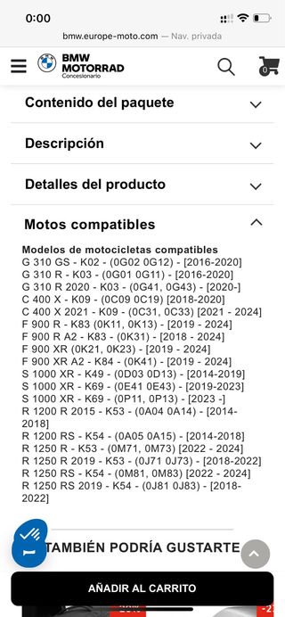Top Case BMW 30L - Baúl Moto