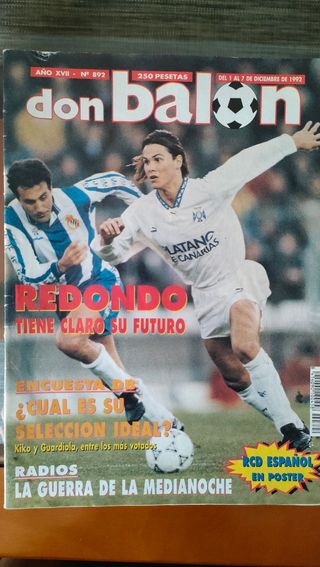 Revista de un balón 1992