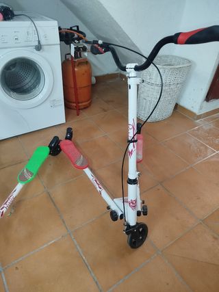 Patinete doble Plegable