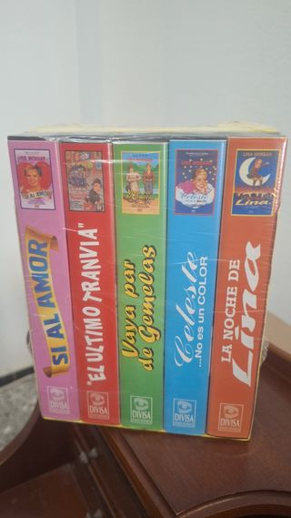 5 Películas Lina Morgan (VHS)