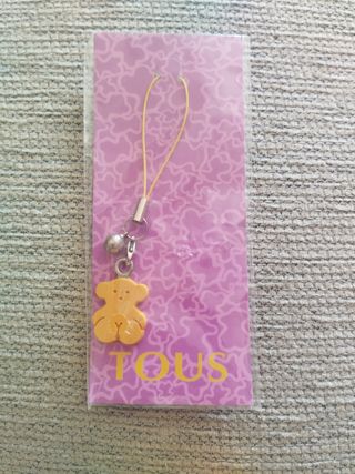 Llavero oso Tous mostaza 