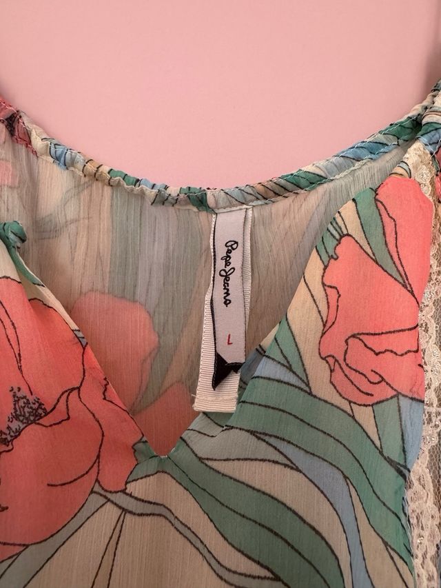 Vestido floral Pepe Jeans - multicolor