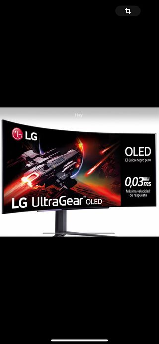 LG UltraGear de 45 pulgadas Monitor Gaming Curvo 