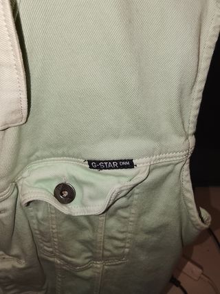 Chaleco G-Star verde claro