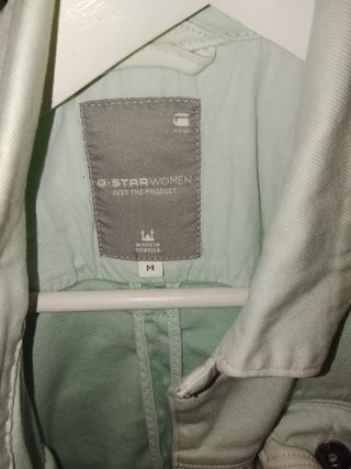 Chaleco G-Star verde claro