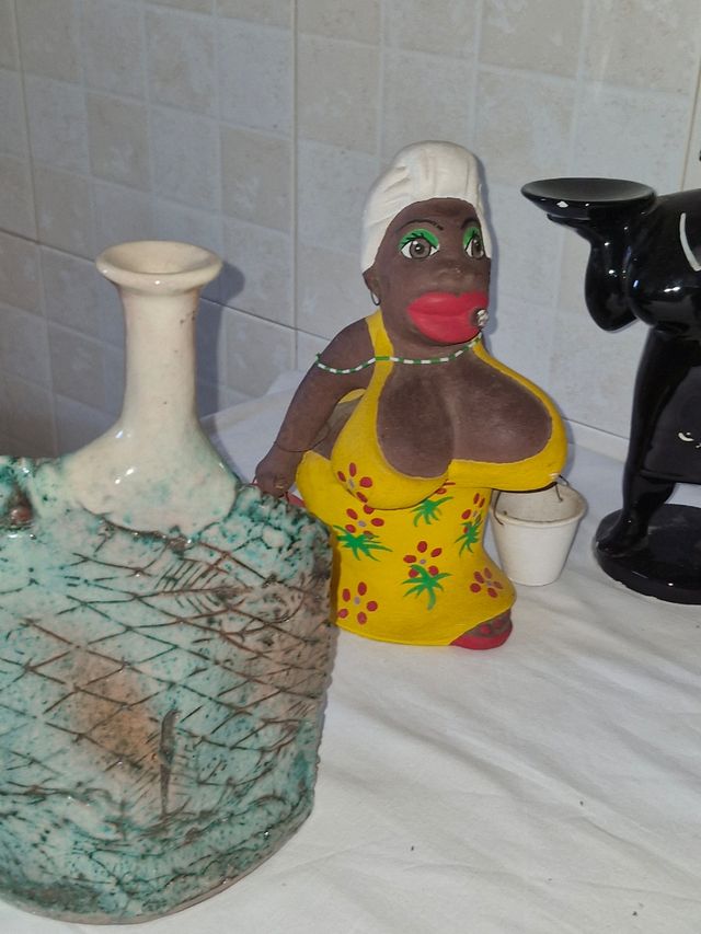 Lote cerámicas y figuras vintage