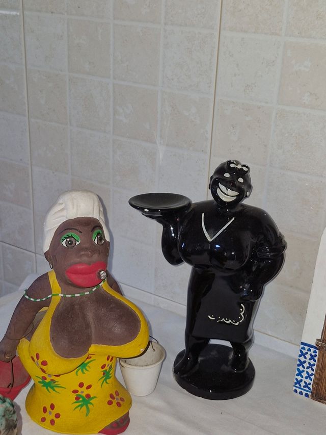 Lote cerámicas y figuras vintage