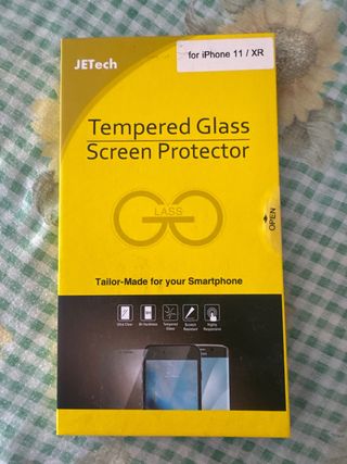 Protector Pantalla y funda iPhone XR
