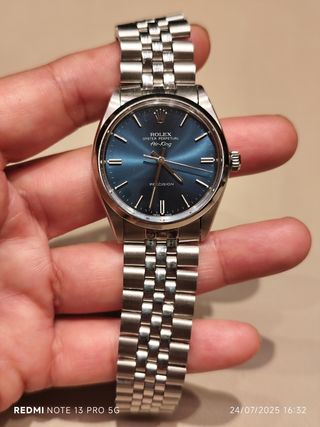 Rolex Air-King Azul