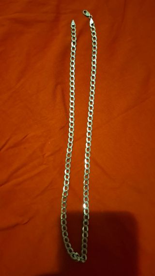 Cadena barbada cubana oro 14k - Collar dorado
