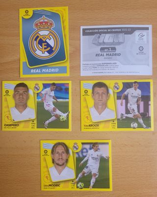 Cromos Real Madrid 21-22