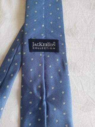 Corbata Jackerton azul con estrellas