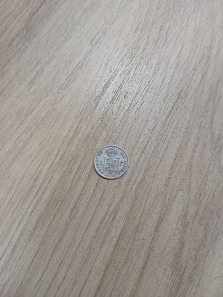 MONEDA 1 REAL ISABEL II PLATA 1859 MADRID