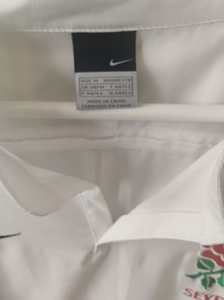 Camiseta Rugby Inglaterra Nike