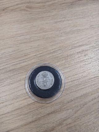 MONEDA 1 REAL ISABEL II PLATA 1852 MADRID