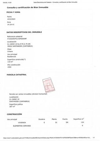 Piso en venta en Centro - Ayuntamiento en Santander