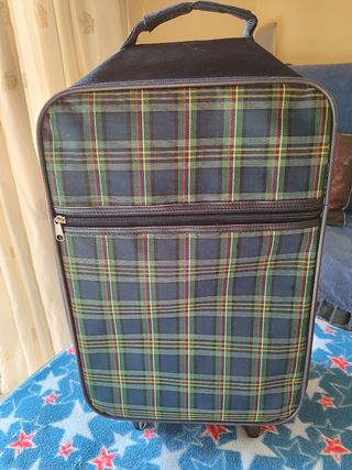 Maleta trolley estampada