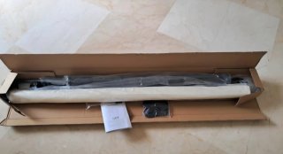 Toldo terraza tectake beige 136x180cm