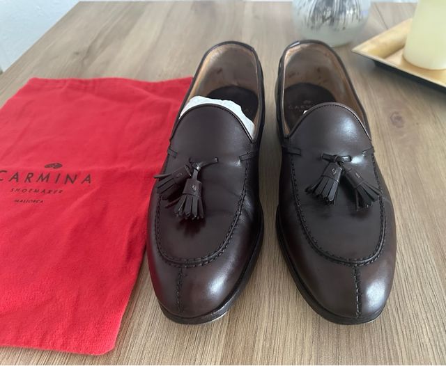 Mocasines Carmina marrón - Piel