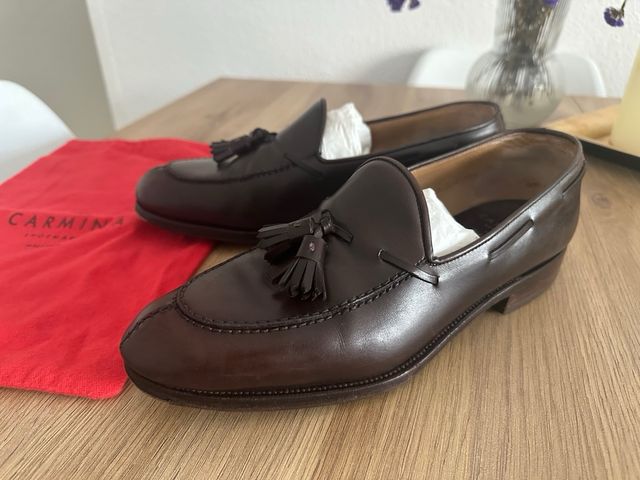 Mocasines Carmina marrón - Piel