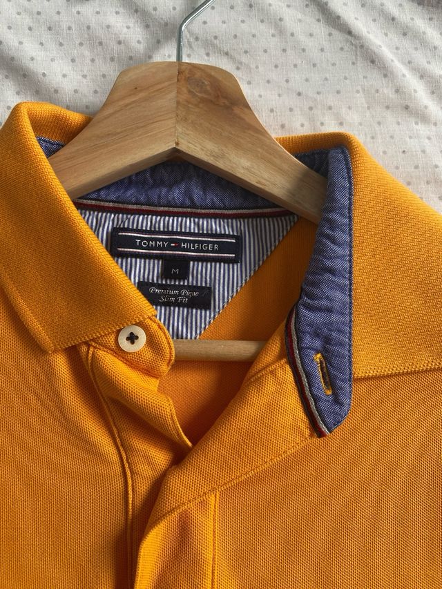 Polo Tommy Hilfiger naranja