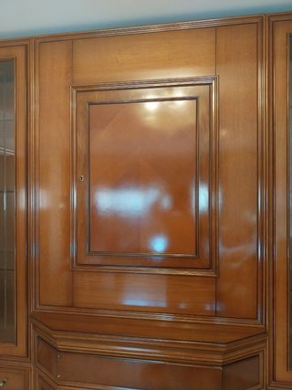 Boiserie Mueble salón madera