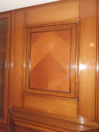 Boiserie Mueble salón madera