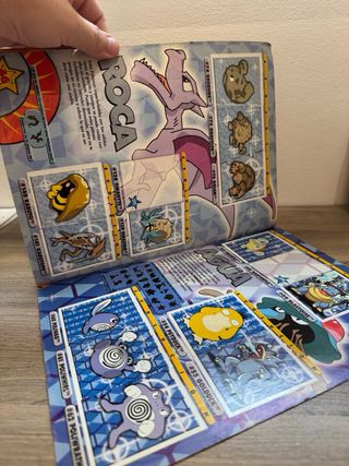Álbum Pegatinas Pokémon