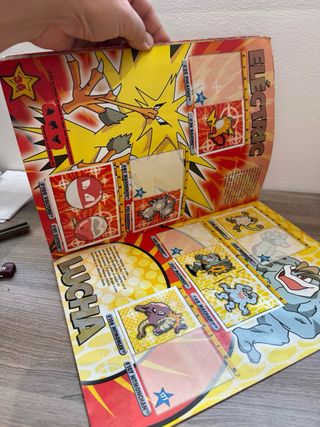 Álbum Pegatinas Pokémon