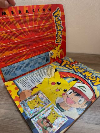 Álbum Pegatinas Pokémon