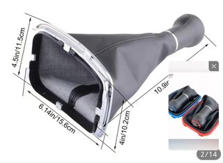 Palanca cambio cuero VW Golf IV