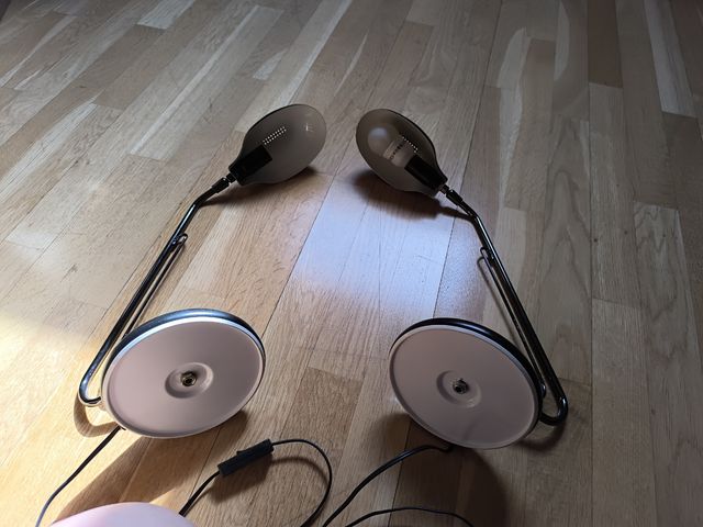 2 Lámparas escritorio vintage