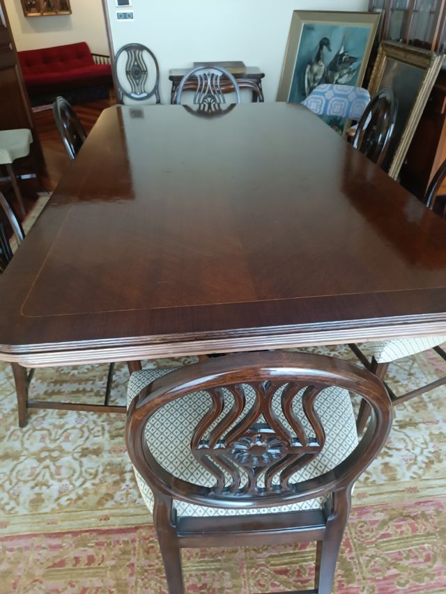 Mesa Comedor Madera Maciza