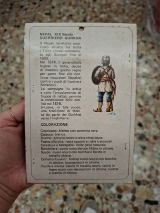 Soldatini Amati Nepal Guerriero Gurkha