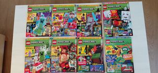 Revistas LEGO Minecraft.