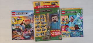 Revistas LEGO Minecraft.