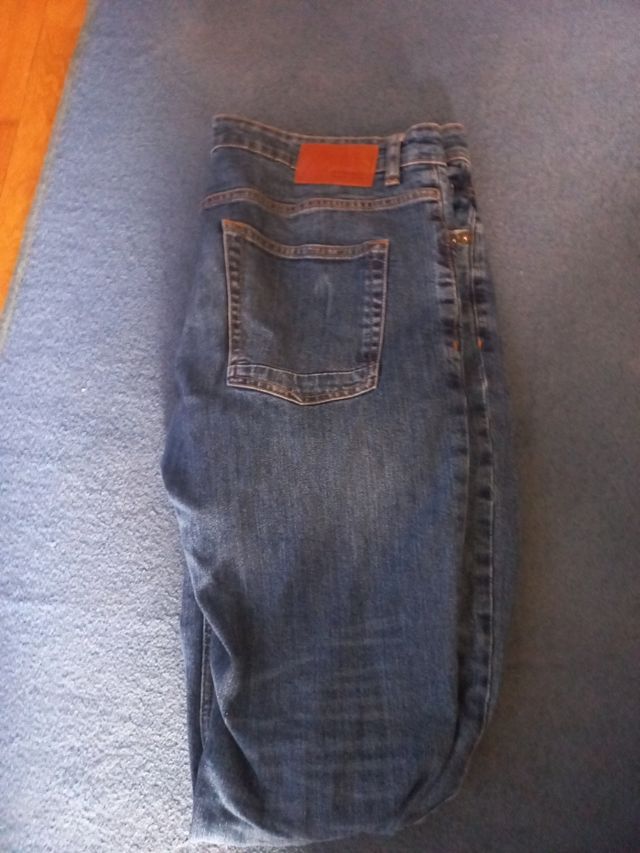 Pantalones vaqueros hombre azul