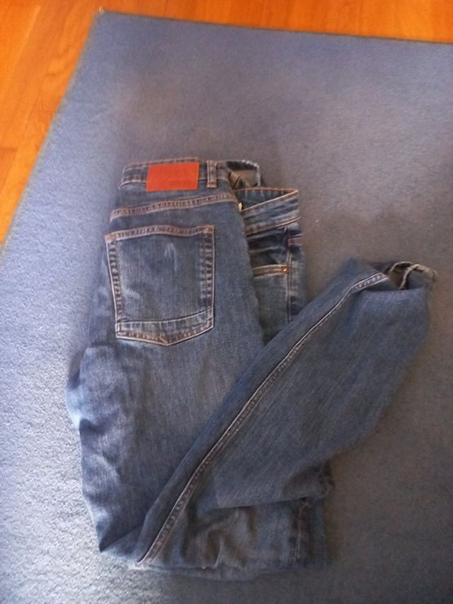 Pantalones vaqueros hombre azul